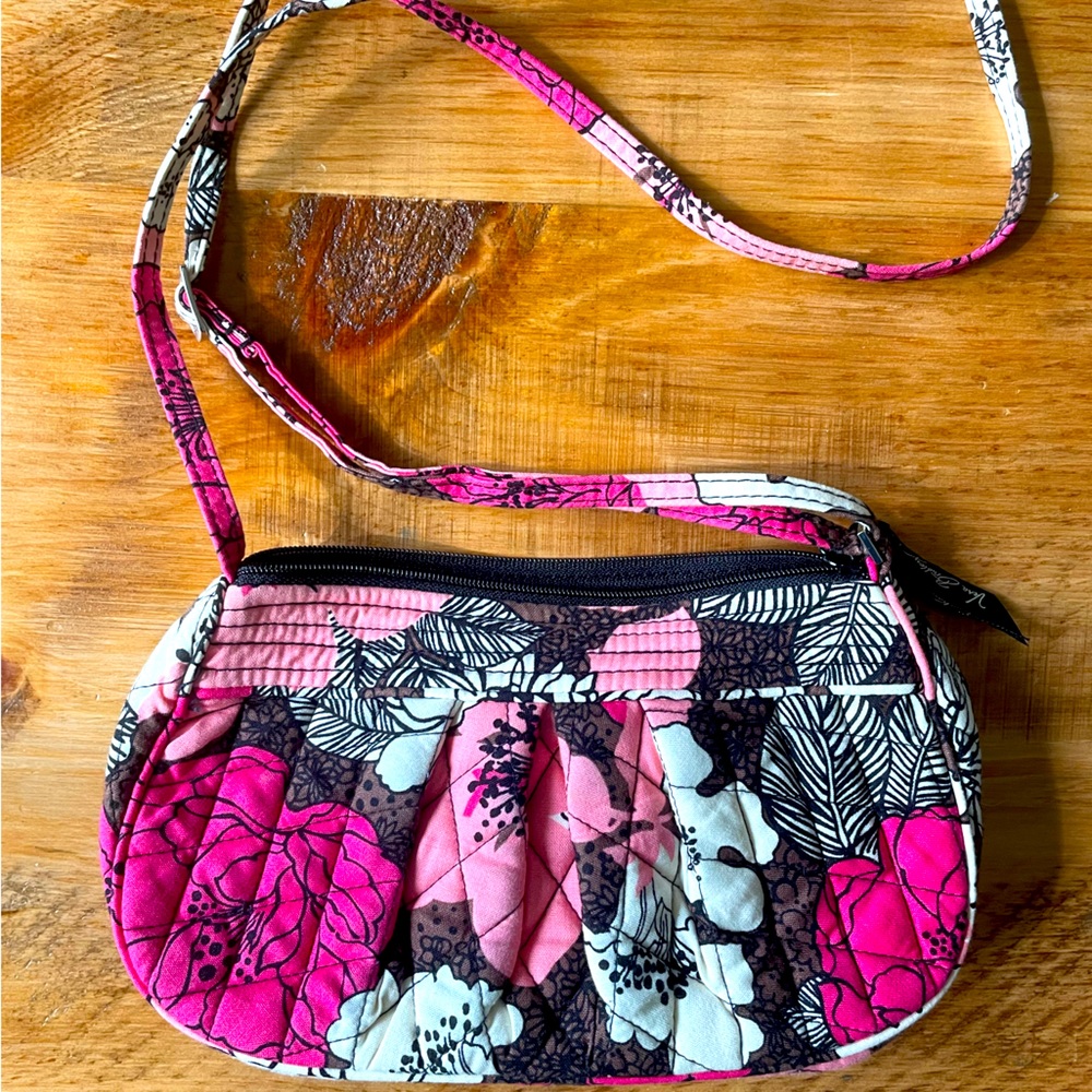 Vera Bradley Frannie Crossbody in Mocha Rouge